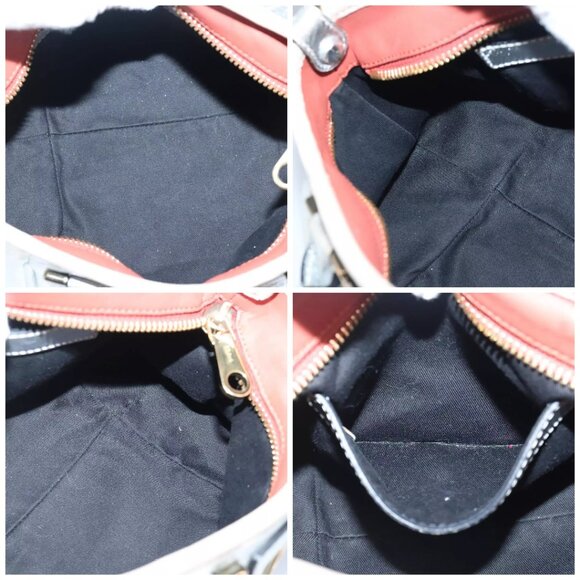 Chloe Etel Hand Bag Leather 2way Silver Auth - Picture 15 of 16